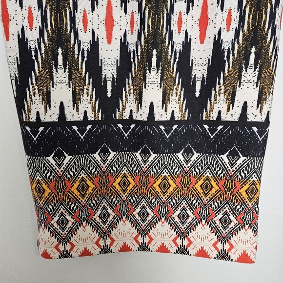 Maeve Anthropologie Iguazu Ikat Print Women's Pencil Skirt Size XS - Picture 5 of 8